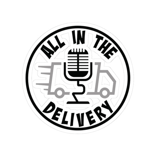 All in the Delivery Logo Sticker — AITD Logo Kiss-Cut Sticker